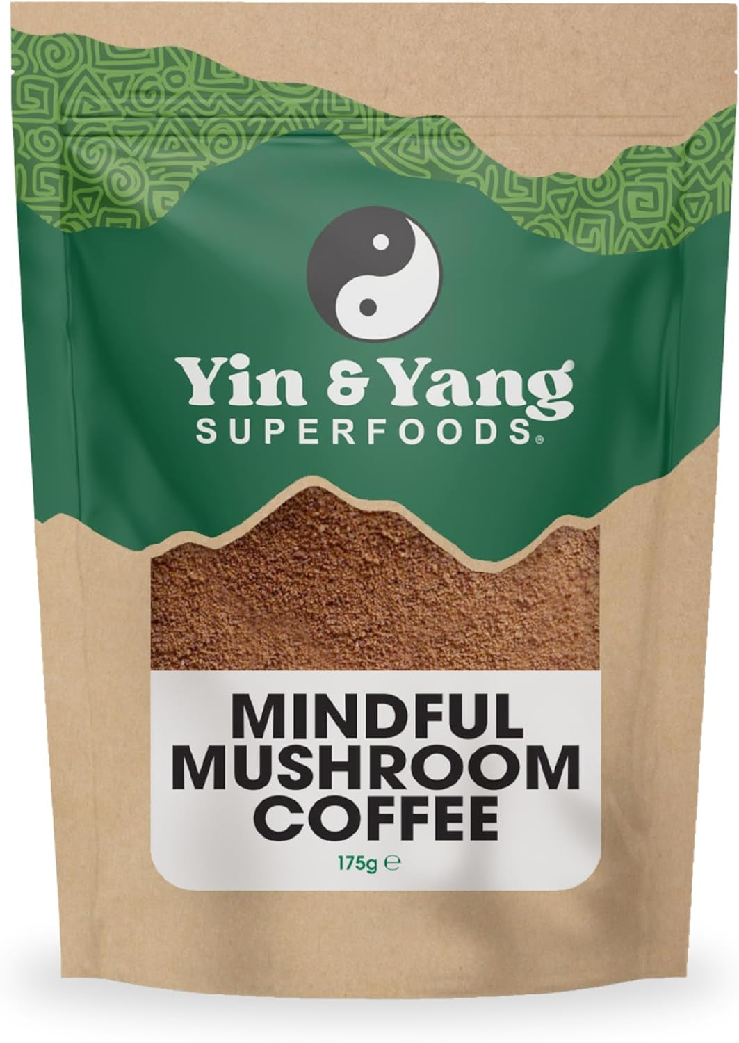 Mushroom Coffee 175G, by  (35 Servings), Boost Focus & Immunity | Reishi, Cordyceps, Lion'S Mane, Chaga, Brazilian Arabica Instant Coffee | Antioxidant Rich