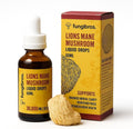 . High Strength Lions Mane Liquid 60Ml 30,000Mg 10:1 Extract Ratio, 2-Month Supply, Functional Mushroom 100% Fruiting Body