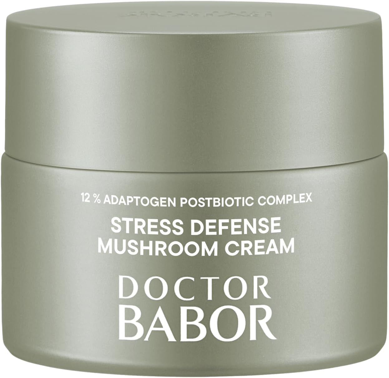 DOCTOR BABOR CLEANFORMANCE Stress Defense Mushroom Cream with Extracts of Reishi, Chaga, Shiitake Mushrooms & Ginseng Root | Face Cream | Moisturizing | for Face, Neck & Décolleté 50Ml